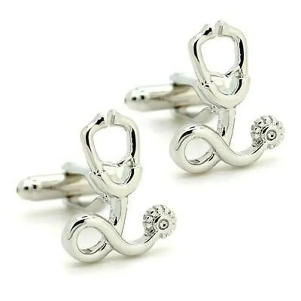 Stethoscope Cufflinks